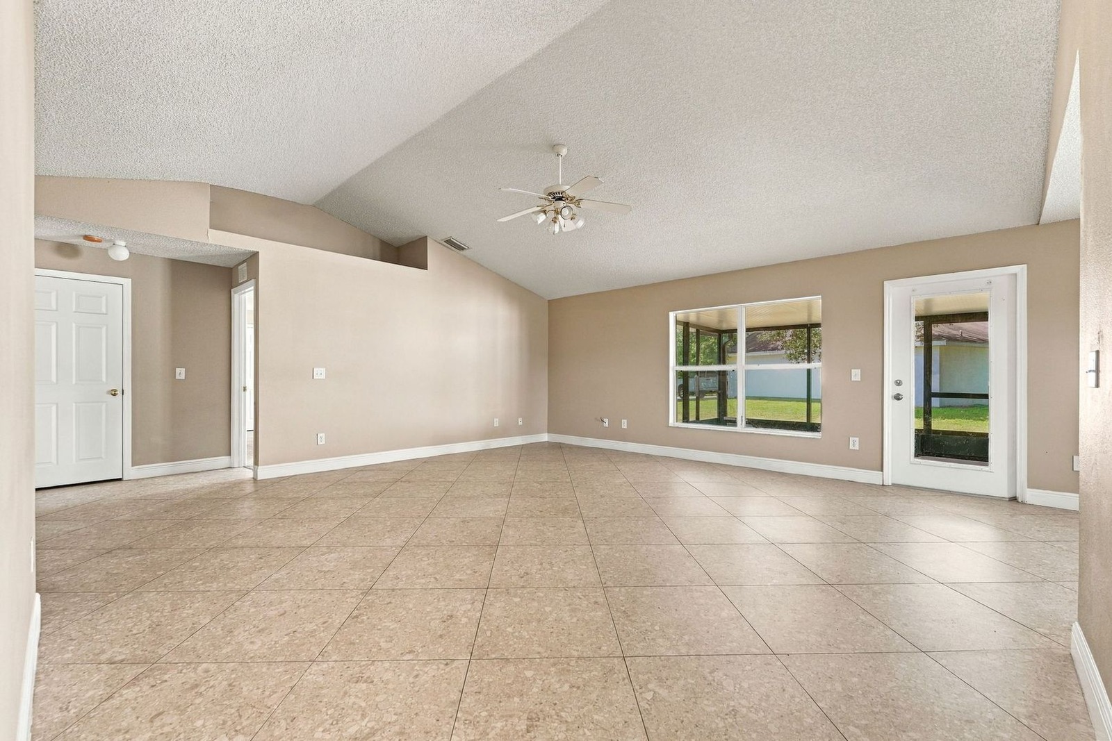 Great room looking toward the front entry at 707 Merrimac St SE