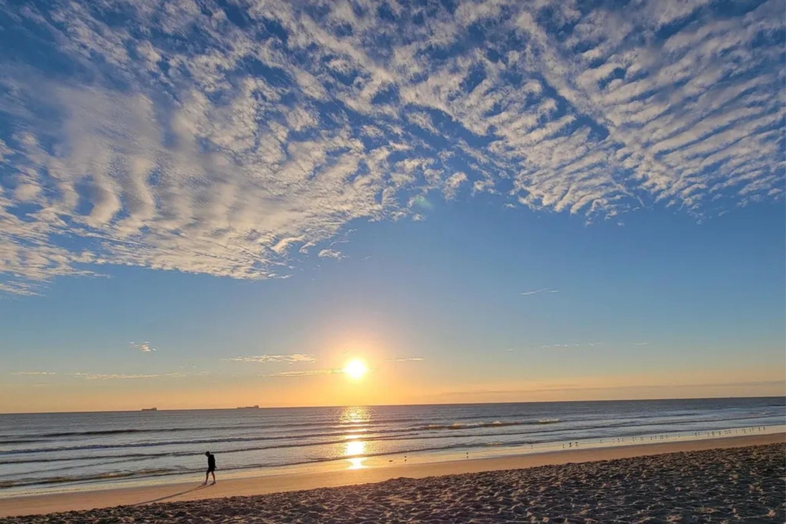 Sunrise on Cocoa Beach near 5201 Ocean Beach Blvd
