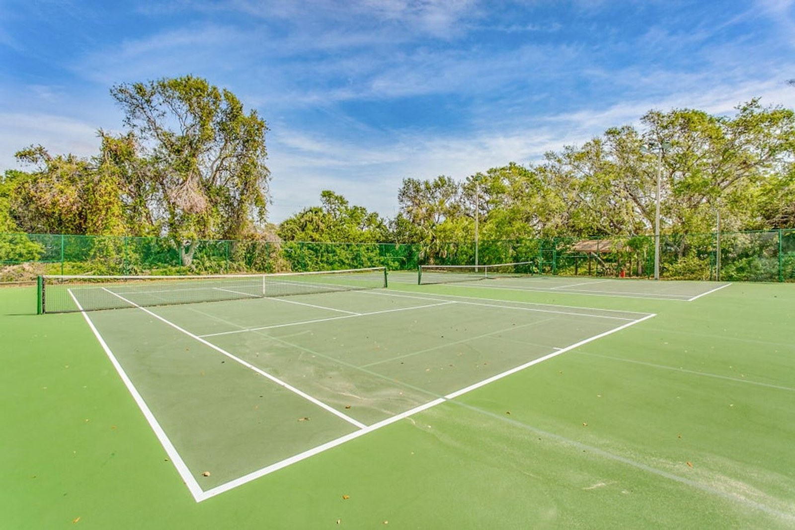 Ocean Woods tennis courts in Cape Canaveral